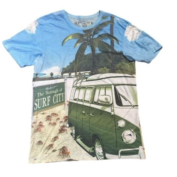 Dx Xtreme Other - Ex Xtreme T Shirt VW style Bus Surf City Beach crabs summer XL light weight soft